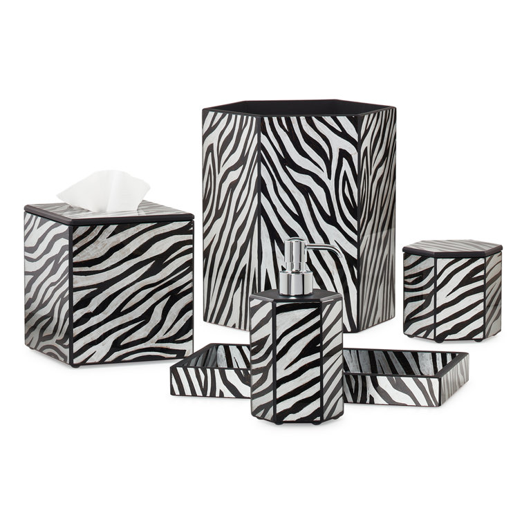 Labrazel Zebra Bathroom Tray - Wayfair Canada